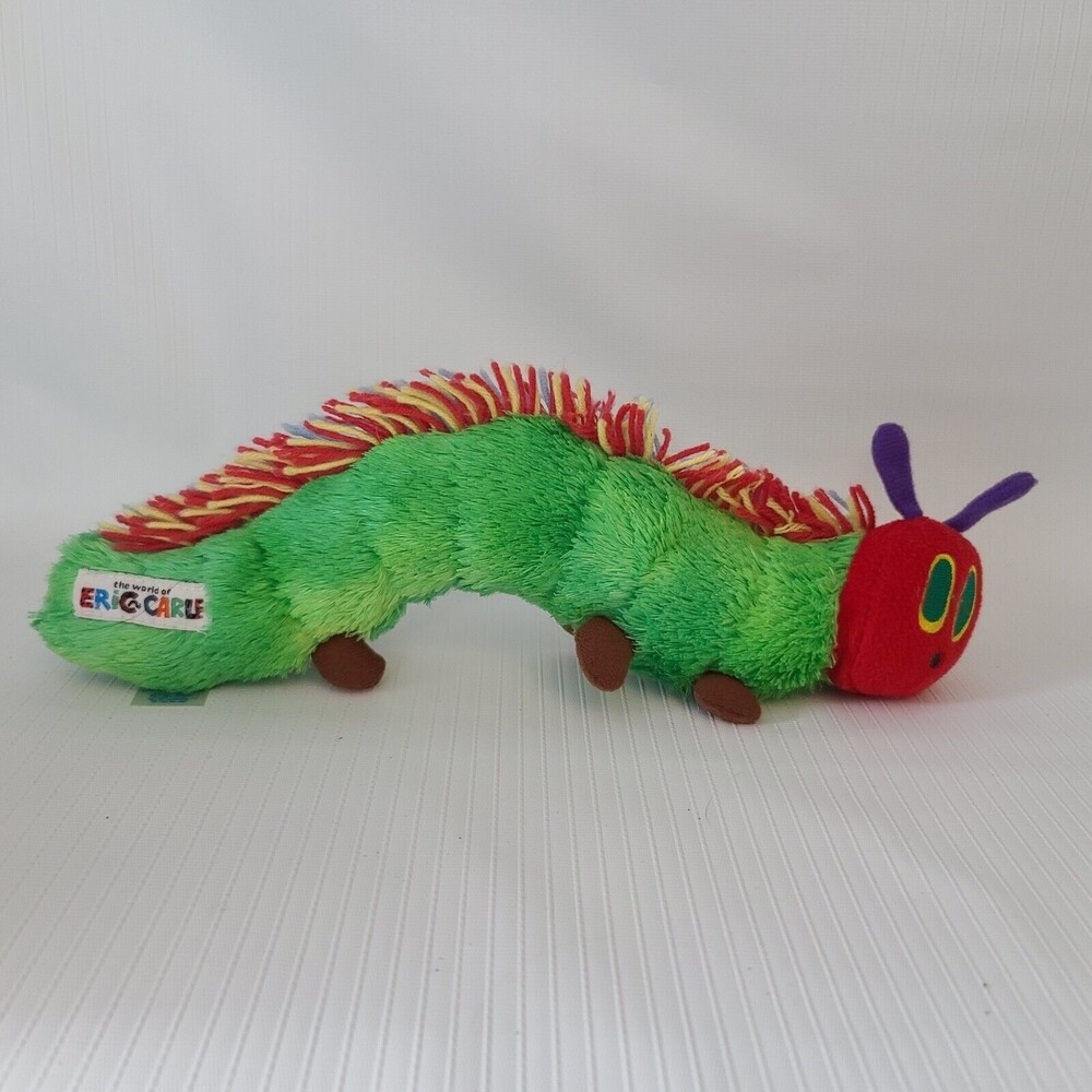 The World Of Eric Carle 2007 The Very Hungry Caterpillar 10" Plush Rainbow Bugs